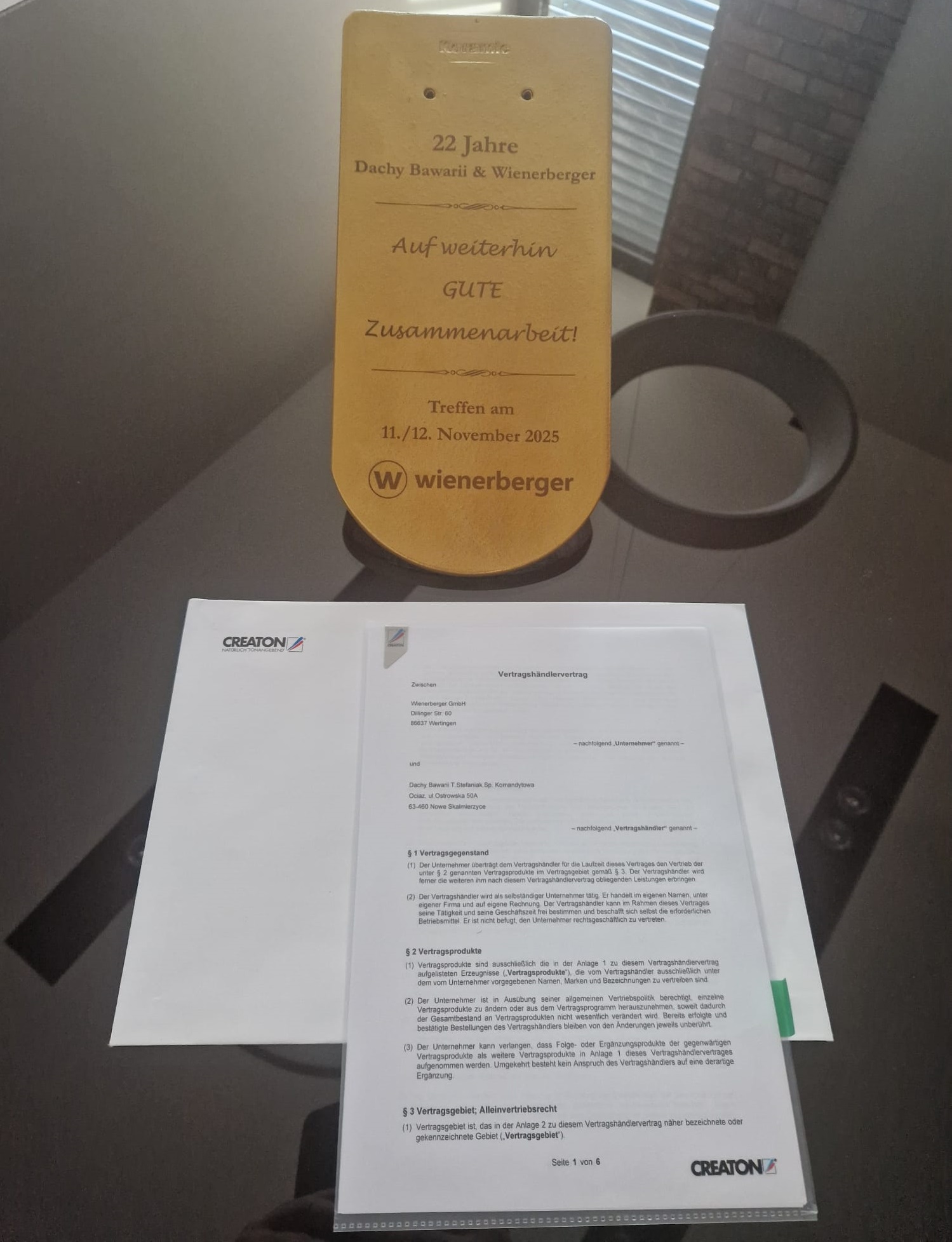 NOWA UMOWA Z WIENERBERGER DE